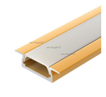 Профиль MIC-F-2000 ANOD Gold Light (arlight, Алюминий)