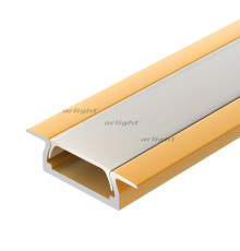 Профиль MIC-F-2000 ANOD Gold Light (arlight, Алюминий)