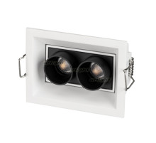 Светильник MS-ORIENT-BUILT-TURN-TC-S67x90-5W Day4000 (WH-BK, 30 deg, 230V) (arlight, IP20 Металл, 5