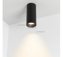 Светильник SP-POLO-SURFACE-R65-8W Warm3000 (BK-BK, 40 deg) (arlight, IP20 Металл, 3 года)