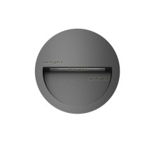 Светильник LTD-TRAIL-R115-4W Warm3000 (GR, 65 deg, 230V) (arlight, IP65 Металл, 3 года)