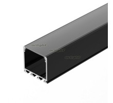Профиль PLS-LOCK-H25-2000 ANOD Black (arlight, Алюминий)