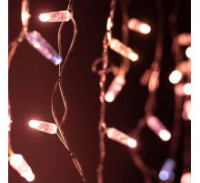 Светодиодная гирлянда ARD-EDGE-CLASSIC-2400x600-CLEAR-88LED-FLASH Rose Gold (230V, 6W) (Ardecoled, I