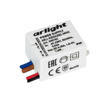 Блок питания ARJ-KE04350-MINI (1.4W, 350mA) (Arlight, IP20 Пластик, 5 лет)