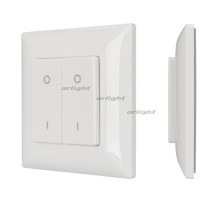 Панель SMART-P47-DIM-P-SUF (3V, 2 зоны, Knob, 2.4G) (arlight, Пластик)