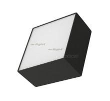 Светильник SP-QUADRO-S120x120-12W Warm3000 (BK, 120 deg, 230V) (arlight, IP40 Металл, 3 года)