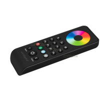 Пульт SMART-R43-RGBW Black (1 зона, 2.4G) (arlight, IP20 Пластик, 5 лет)