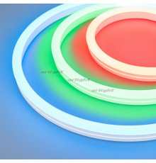 Герметичная лента MOONLIGHT-5000S-SIDE-5060-84-24V RGB (12х24mm, 12W, IP68) (arlight, 12 Вт/м, IP68)