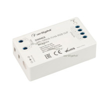 Диммер ARL-SIRIUS-TUYA-RGB-SUF (12-24V, 3x5A, 2.4G) (arlight, IP20 Пластик, 3 года)