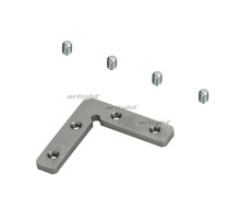 Соединитель ALU-90HOR угловой горизонтальный (arlight, Металл)