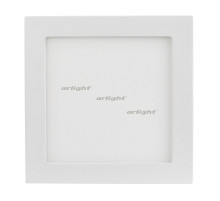 Светильник DL-192x192M-18W Warm White (arlight, IP40 Металл, 3 года)