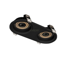 Корпус PLURIO-BASE-BUILT-RS185x85 (BK, 1-2, 200mA) (arlight, IP20 Металл, 3 года)