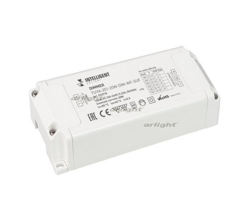 INTELLIGENT ARLIGHT Диммер TUYA-201-20W-DIM-WF-SUF (230V, 433MHz, 300-700mA) (INTELLIGENT ARLIGHT, I INTELLIGENT ARLIGHT Диммер TUYA-201-20W-DIM-WF-SUF (230V, 433MHz, 300-700mA) (INTELLIGENT ARLIGHT, I