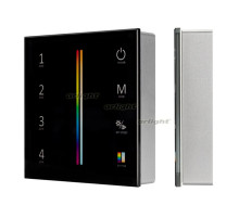 Панель Sens SMART-P55-MULTI Black (3V, 4 зоны, 2.4G) (arlight, IP20 Пластик, 5 лет)