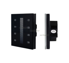 Панель Sens SR-2830A-RF-IN Black (220V,DIM,4 зоны) (arlight, IP20 Пластик, 3 года)