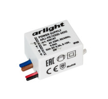 Блок питания ARJ-KE10300-MINI (3W, 300mA) (Arlight, IP20 Пластик, 5 лет)