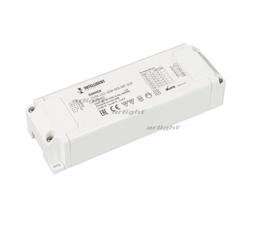 INTELLIGENT ARLIGHT Диммер TUYA-202-40W-MIX-WF-SUF (230V, 433MHz, 700-1200mA) (INTELLIGENT ARLIGHT, INTELLIGENT ARLIGHT Диммер TUYA-202-40W-MIX-WF-SUF (230V, 433MHz, 700-1200mA) (INTELLIGENT ARLIGHT,