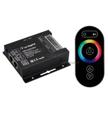 Контроллер VT-S17-4x6A (12-24V, ПДУ Овал, RF) (arlight, IP20 Металл, 2 года)