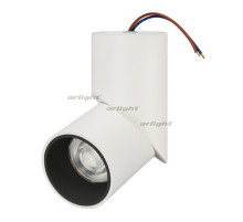 Светильник SP-TWIST-SURFACE-R70-12W Warm3000 (WH-BK, 30 deg) (arlight, IP40 Металл, 3 года)