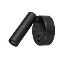 Светильник SP-BED-R90-3W Warm3000 (BK, 20 deg, 230V) (arlight, IP20 Металл, 3 года)