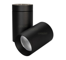 Светильник SP-POLO-SURFACE-TURN-R85-15W Day4000 (BK-BK, 40 deg) (arlight, IP20 Металл, 3 года)