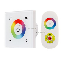 Панель Sens LN-082-RGB White (RF,12-24V, 144-288W) (arlight, IP20 Пластик, 1 год)
