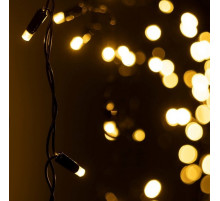 Светодиодная гирлянда ARD-EDGE-CLASSIC-2400x600-BLACK-88LED-FLASH Warm/Warm (230V, 6W) (Ardecoled, I