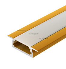 Профиль MIC-F-2000 ANOD Gold Deep (arlight, Алюминий)