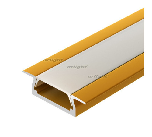 Профиль MIC-F-2000 ANOD Gold Deep (arlight, Алюминий) Профиль MIC-F-2000 ANOD Gold Deep (arlight, Алюминий)