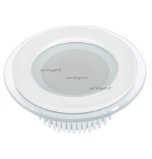 Светодиодная панель LT-R96WH 6W Day White 120deg (arlight, IP40 Металл, 3 года)