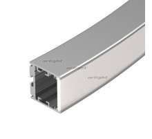Профиль SL-ARC-3535-D1500-W90 SILVER (1180мм, дуга 1 из 4) (arlight, Алюминий)