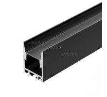 Профиль PDS-ZM-COMFY-2000 ANOD BLACK (arlight, Алюминий)