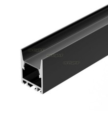 Профиль PDS-ZM-COMFY-2000 ANOD BLACK (arlight, Алюминий)