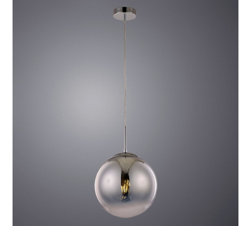 Подвесной светильник A7962SP-1CC Arte Lamp со стеклянным хромированным плафоном Подвесной светильник A7962SP-1CC Arte Lamp со стеклянным хромированным плафоном