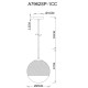 Подвесной светильник A7962SP-1CC Arte Lamp со стеклянным хромированным плафоном