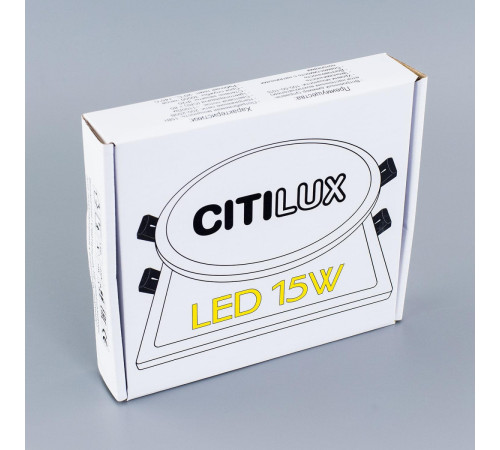 Встраиваемый светоидодный светильник с диммером Citilux Омега CLD50R151 Встраиваемый светоидодный светильник с диммером Citilux Омега CLD50R151