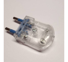  034717 Arditi Вилка разборная прозрачная без заземляющего контакта