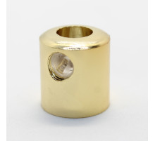  2121 Держатель провода  цвет золото (FN14)