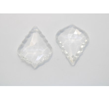 АКЦИЯ! Комплект кристалл подвесной Дубовый лист прозрачный 2 шт.235338