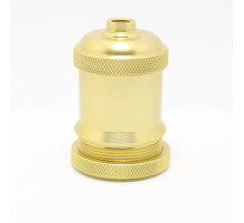  2005 Декоративный стакан на патрон Е27 цвет  золото