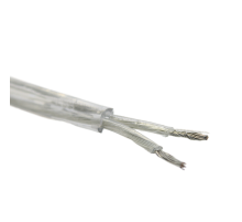 Провод круглый ПВХ 2*0,5 прозрачный 