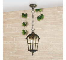 Mira H черное золото Электростандарт Уличный подвесной светильник