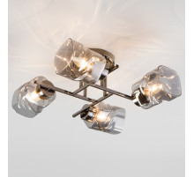 30165/4 черный жемчуг Потолочная люстра со стеклянными плафонами ЕВРОСВЕТ