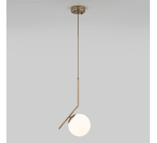 50152/1 латунь Подвесной светильник со стеклянным плафоном