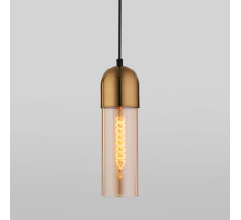 50180/1 янтарный Подвесной светильник с плафоном Евросвет