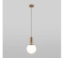 50197/1 латунь Подвесной светильник со стеклянным плафоном