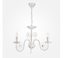 60018/3 белый с золотом ЕВРОСВЕТ Люстра с двойным вариантом крепления