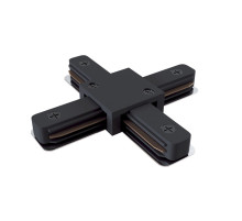 TRA001CX-11B Коннектор X-образный черный однофазный Unity