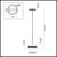 Подвес 4729/14L Akela Odeon Light