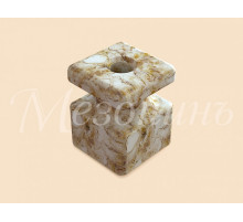 КЕРАМИЧЕСКИЙ КВАДРАТНЫЙ ИЗОЛЯТОР мрамор